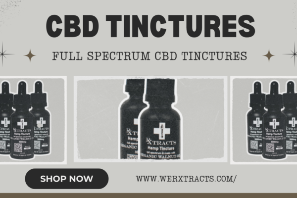 full spectrum CBD Tinctures