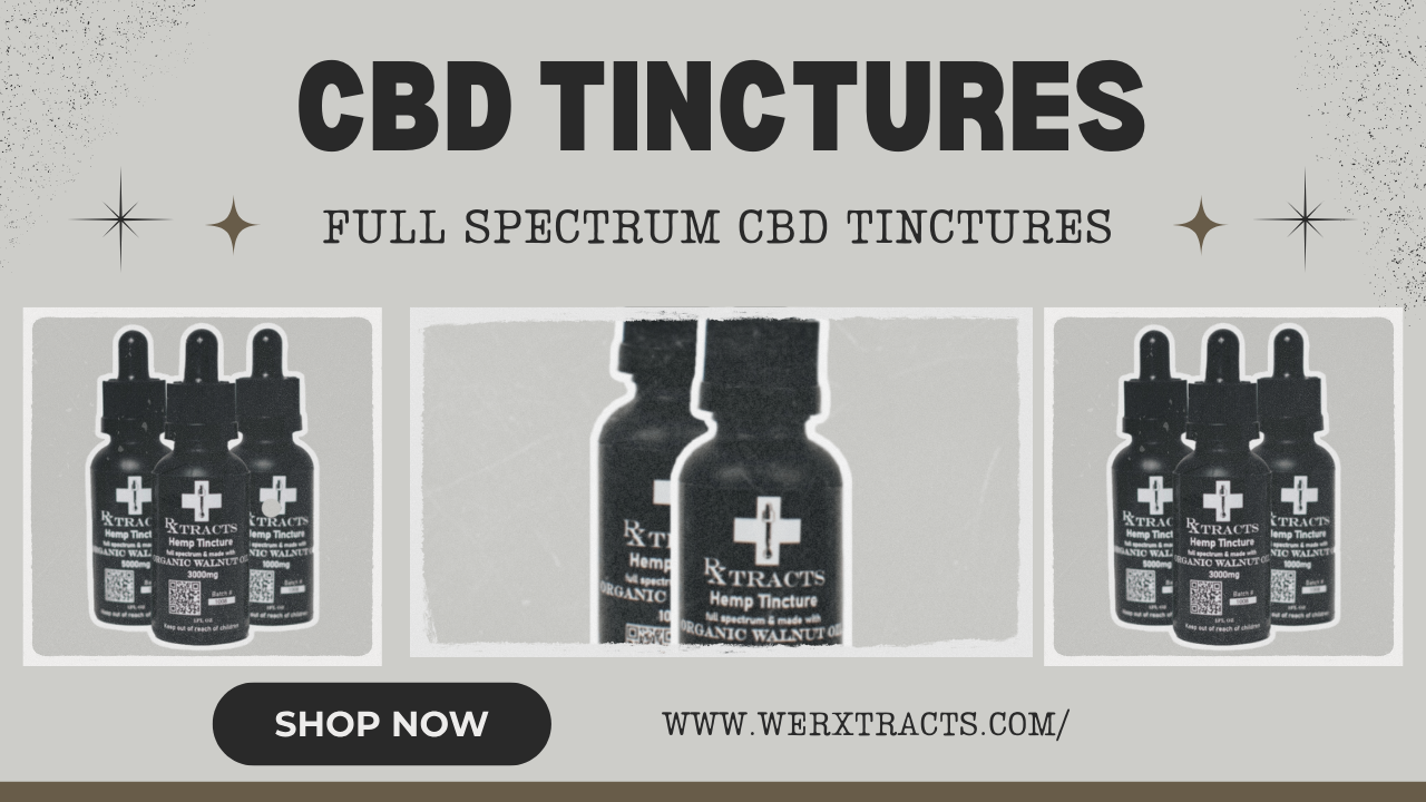 full spectrum CBD Tinctures