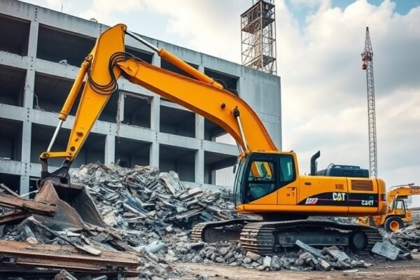 heavy duty demolition equipment