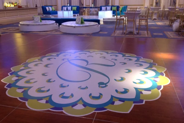 printed dance floors