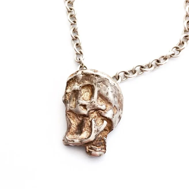 Men's Big Skull Necklace