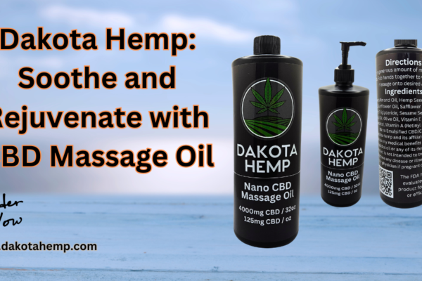 CBD Massage Oil