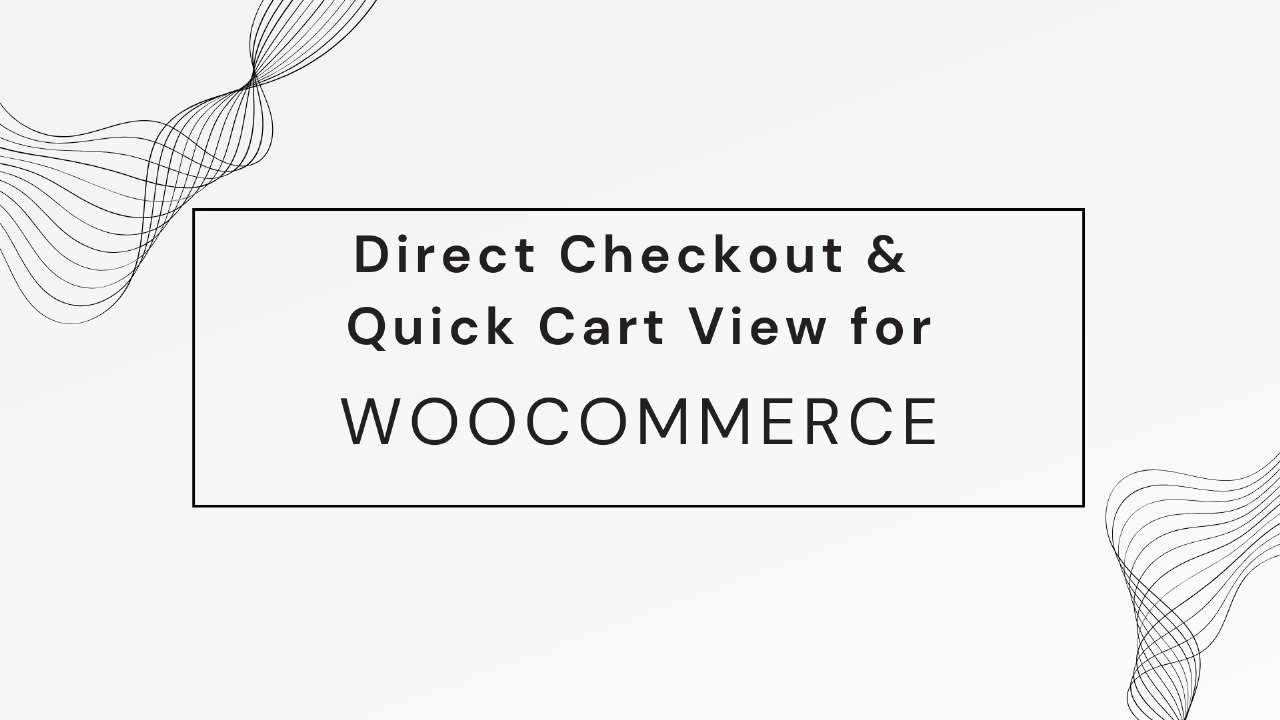 woocommerce direct checkout