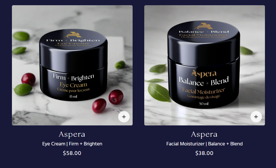 Explore Aspera Skincare Products at GreenBriar Market