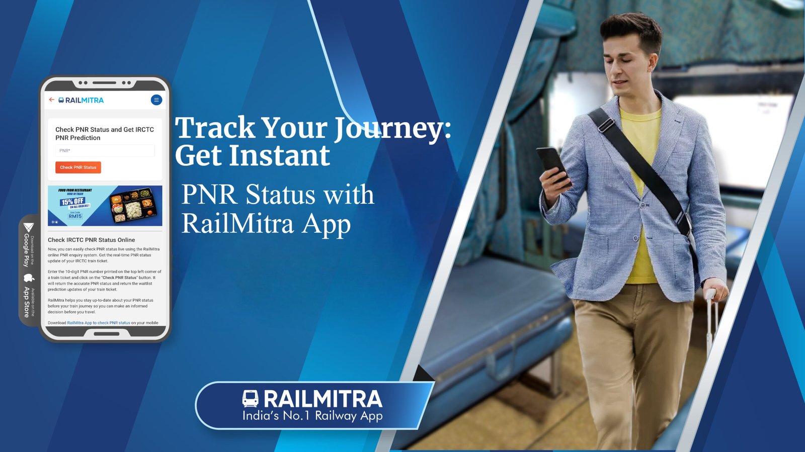 Track Your Journey Get Instant Pnr Status with RailMitra App