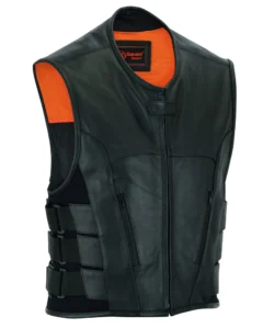 Men's Leather Vests