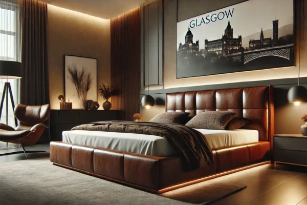 leather bed Glasgow