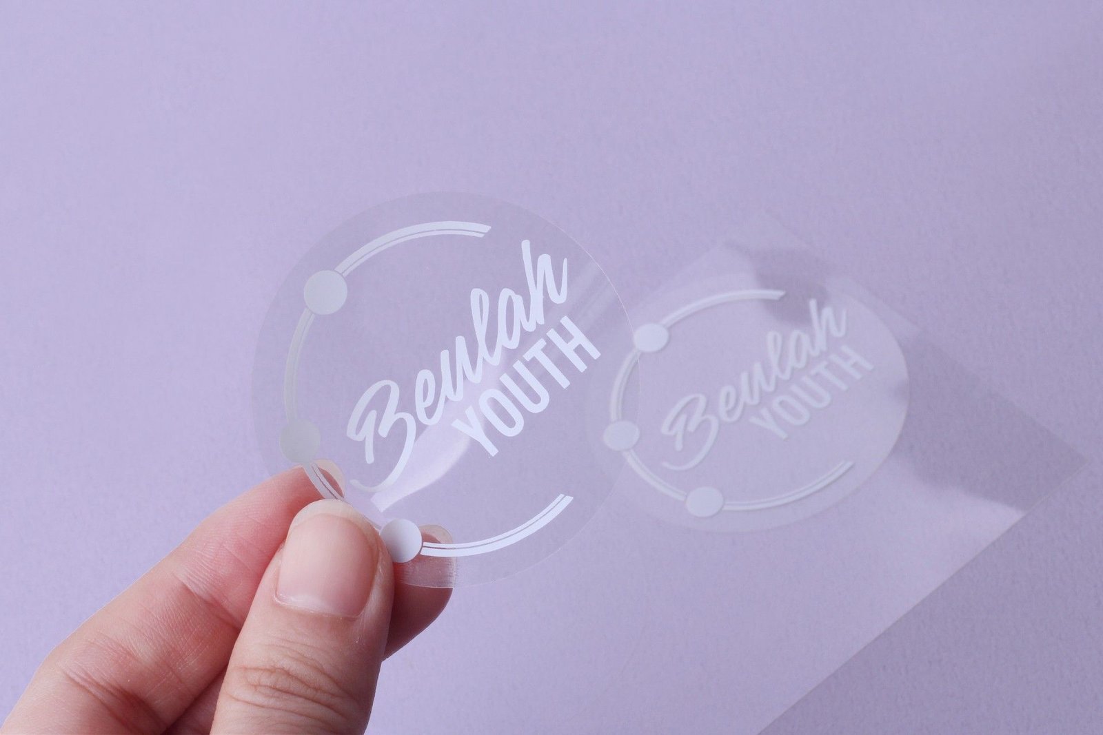 transparent vinyl stickers