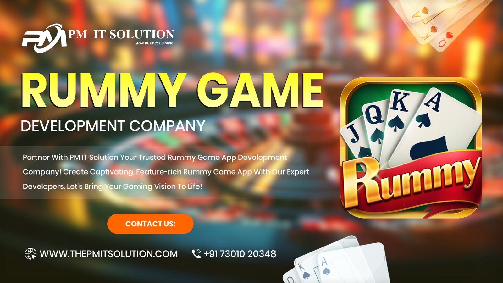 Rummy game development