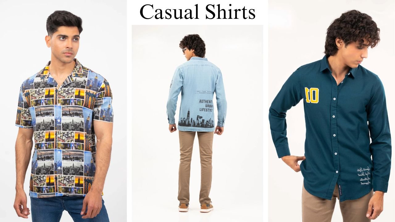 Best Casual shirts for men online in Pakistan