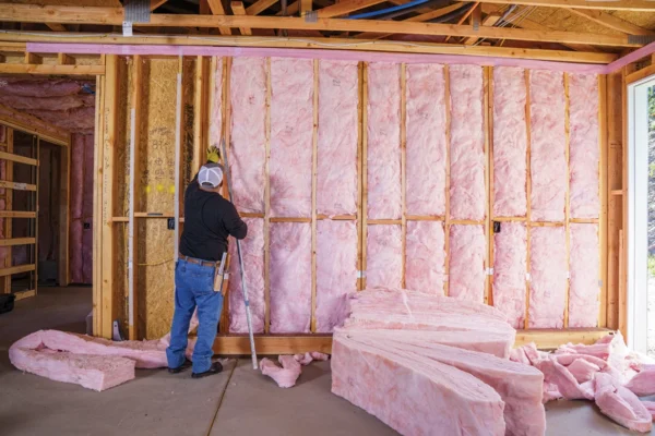 Fiberglass Batt Insulation Installation