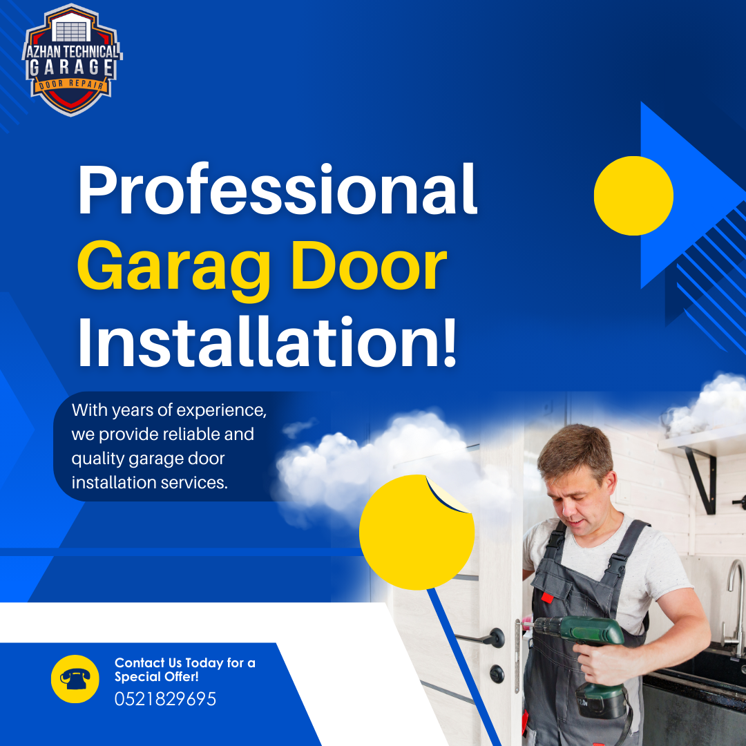 Garage door installation Dubai