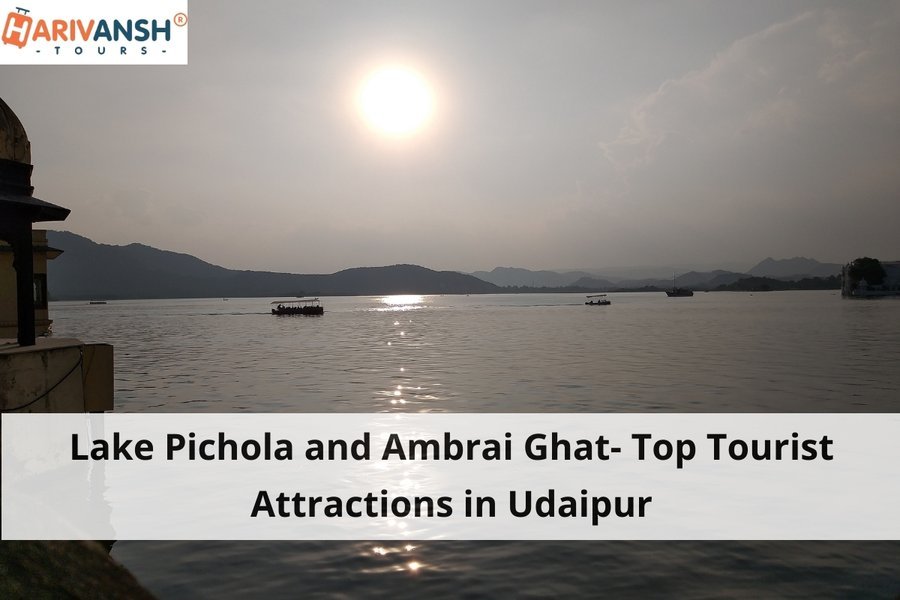 Lake Pichola and Ambrai Ghat