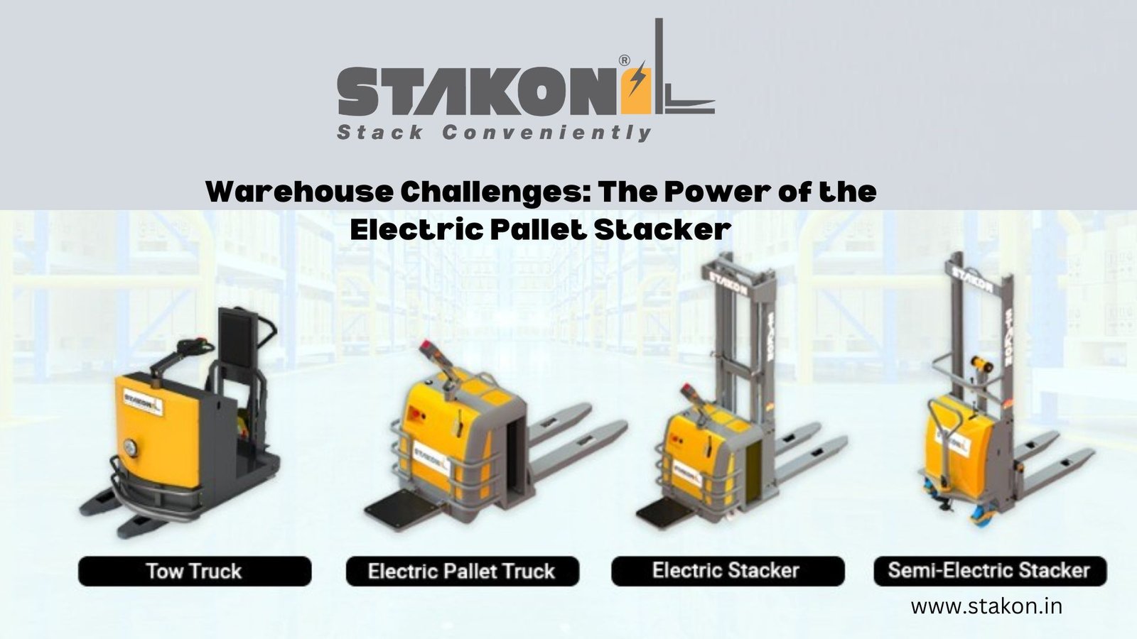 Warehouse Challenges: The Power of the Electric Pallet Stacker