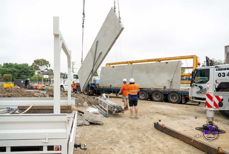 Pre-Cast Concrete Installation