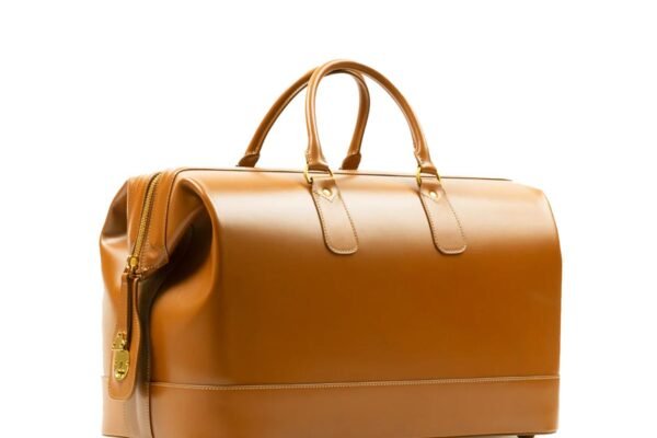 MENS LEATHER WEEKEND BAG