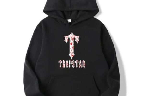 Black Trapstar Flowers Basic Hoodie