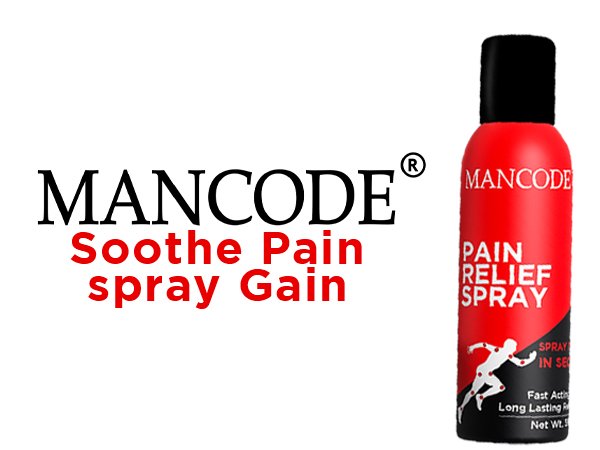 Pain Relief Spray - Mancode