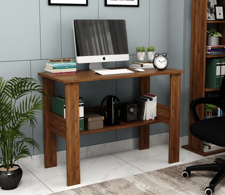 Wooden Study Table with pc department